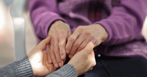 Family Involvement In Senior Living, Golden, Co 3 Holding Hands With Seniors
