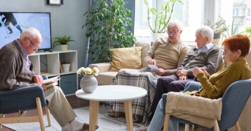 The Power Of Community: Assisted Living Facility Gathering Spaces 3 Seniors In Assisted Living Facility